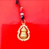 Chaveiro Pingente de Liga Metálica Estilo Chinês Cabaceira Giratória Pingente para Pendurar na Bolsa do Carro Pingente Colar Acessórios de Metal Fábrica