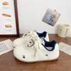 Zapatos Blancos Casuales con Cordones de Gato Lindo para Mujer, Novedad Otoño 2026 Antideslizantes Versátiles Zapatos de Entrenamiento Alemanes, Zapatos de Moda para Mujer
