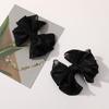 Ins Estilo Preppy Coreano Alambre Plateado Lazo DIY Hecho a Mano Versátil Pasador Tocado Accesorios para el Cabello Materiales Venta al por Mayor