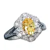 Anillo de Moda Europeo y Americano de Alta Gama con Rubí y Zafiro Sintéticos Estilo Palacio de Lujo Ligero Retro Anillo Ajustable de Piedras Preciosas de Colores Circonita para Mujer