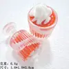 Brinquedos de Comida Simulada, Copo Tridimensional de Sorvete e Chá de Leite, Acessórios de Resina, Caixa de Joias Feita à Mão DIY, Casa de Bonecas, Enfeites de Carro