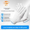 Frete Grátis Luvas de Proteção do Trabalho Resistentes ao Desgaste, Resistentes ao Desgaste King Obra de Construção Fábrica Trabalho Industrial Fio de Algodão Branco Luvas Antiderrapantes
