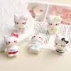Accesorios de Resina DIY de Dibujos Animados Joyería Gatito Estéreo de Pie Pasador Funda para Teléfono Móvil Hebilla de Zapato Llavero Colgante Accesorios