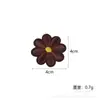 Venta Caliente Transfronteriza 28 Flores Grandes + 22 Flores Pequeñas Parches Termoadhesivos Decoración de Ropa Kit de Materiales DIY Venta al por Mayor
