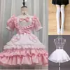 2025 Original [Luz de Luna] Azul Disfraz de Sirvienta Estilo Japonés Puro Dulce Sexy Crema Vestido Lolita