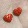 Joyería de cinabrio arena roja ruyi amor elefante bolsa de dinero valiente colgante accesorios pequeños DIY cuentas de cinabrio venta al por mayor