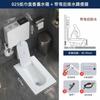 Banheiro com placa de cobertura assento agachado integrado vaso sanitário de agachar cerâmico buraco de agachar mictório mictório doméstico