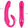 Vibrador em forma de C para comércio exterior transfronteiriço, vibrador G-spot de silicone para mulheres, brinquedo sexual adulto, dispositivo de autossuporte