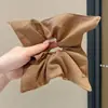 Pañuelo cuadrado estilo casual, scrunchie, lazo de encaje para el pelo, diadema dulce, accesorio para el cabello de alta gama a la moda para mujeres