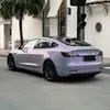 Pet Dream Charme Cinza Película que Muda de Cor Roxa Adesivo de Modificação de Corpo Inteiro Filme Brilhante para Carro Película para Envelopamento de Carro