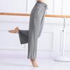 Calças de Dança Modal Soltas Retas Outono Roupas de Prática Dança Clássica Calças de Perna Larga Aparência Emagrecedora Calças de Dança Moderna Drapeadas