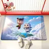 Tapete de Baño de Tierra de Diatomeas de Nezha Pequeño y Ao Bing, Absorbente de Agua, Secado Rápido, Felpudo Antideslizante, Alfombrilla de Baño de Dibujos Animados Anime