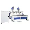 Máquina de Gravação em Relevo de Cabeça Dupla Oito Cabeças Máquina de Relevo CNC Máquina de Relevo de Oito Cabeças com Eixo Duplo Processamento em Lote com Acoplamento de Múltiplas Cabeças