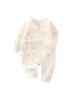 Roupas de borboleta para recém-nascidos das quatro estações Roupas de bebê Primavera e Outono Roupas de lebre desossadas de algodão puro Roupas de corpo de bebê Roupas de monge para recém-nascidos