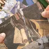 Papel Xinmo Série Nostálgica Tema Retro Americano Notas de Mensagem Diário Cartão Traseiro de Celular Colagem DIY