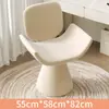 Banqueta de Maquiagem Minimalista Moderna Banqueta de Toucador para Quarto Beleza de Luxo Mesa de Toucador Cadeira para Salão de Beleza Manicure Cadeira com Encosto Cadeira de Mesa de Jantar