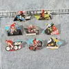 Broche de Emblema de Moto Esportiva Dobrado e Deformado Acessórios de Vestuário de Corrida Montanha Corrida Broche Decoração de Mochila Escolar