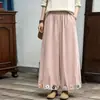 Calça Wide Leg Floral de Verão para Mulheres, Solta e Versátil, Cintura Alta, Emagrecimento, Casual, Petite, Cropped, Calça Floral, Exportação