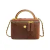 Bolso Pequeño de Lujo Ligero Estilo Chanel para Mujer 2026 Sensación Otoñal Bolso Cruzado Pequeño Casual de Gama Alta Dulce Bolso Caja