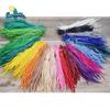 Suministro de fábrica pluma monofilamento lateral DIY hecho a mano color alta calidad pluma de ganso mayoreo atrapasueños tocado flor escenario