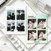 Postal de Cuatro Paneles de Xu Ning y Yu Shi con Escenas Icónicas de Alta Dulzura de Tian Xu Ning y Zi Yu, Merchandising de Ray-Ban, Tarjeta Coleccionable de Apoyo de Fans