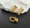 Broche de Cierre para Collar Pulsera Cadena de Suéter Extremo de Cierre Nudo de Lazo Figura de Ocho Redonda Perla Chapado en Oro de 18K Conservación del Color Joyería DIY