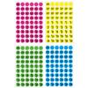 Etiquetas de Precio Redondas Digitales Autoadhesivas para Centro Comercial de Compras a Color Transfronterizo, Etiquetas de Punto para Precio de Producto en Yuanes Europeo y Americano