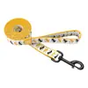 Coleira Estampada Geométrica para Pet Coleira para Cachorro com Transferência de Calor Múltiplas Cores Coleira para Cachorro Fábrica de Origem Atacado