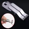 Clipe Portátil para Minhoca Vermelha e Minhoca de Terra Suporte de Isca de Aço Inoxidável Clipe para Gancho de Larva Viva Acessórios de Pesca Pendurador de Isca