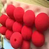 En Stock Nariz de Payaso Esponja Bola Roja Halloween Accesorio de Actuación de Payaso 50mm Nariz de Payaso Azul