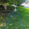 Pistola rociadora remota aleación de aluminio boquilla basculante ajustable ángulo ajustable 360 aspersor giratorio riego riego agrícola Jardín