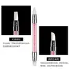 Caneta de silicone dupla ponta para manicure, caneta de escultura, bastão para relevo, blooming degradê, pó de espelho mágico, caneta de silicone multifuncional, ferramenta de manicure