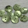Botón de Concha de Pagoda Verde Jade Natural Botón para Suéter de Niños Cárdigan Botón de Estilo de Diseñador Botón Decorativo para Camisa