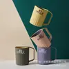 Taza de Cepillo de Dientes Multifuncional Rayada Guanghua para el Hogar Conveniente Simple Doble Capa Engrosada Taza de Lavado Doble para Pareja de Viaje