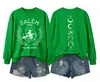 Salem 1692 se perdieron el estilo europeo, sudadera de otoño e invierno para mujer, moderna y versátil de Amazon