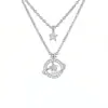 Collar de Aleación de Cobre Galaxia Universo para Mujer, Cadena Versátil de Clavícula de Lujo Ligero de Nicho, Nuevo Modelo 2026 Accesorio de Regalo de Cumpleaños