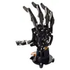 Garra de Mano de Cinco Grados de Libertad Robot Humanoide Palma Mecánica Biónica con 5 Servomotores Pequeños, Kit DIY Ensamblado para Makers