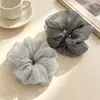 2026 Novo Scrunchie de Gaze Nuvem Céu Estrelado com Strass para Mulheres, Elástico de Cabelo Listrado de Alta Qualidade, Corda de Cabelo Elegante