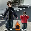 Chaqueta Bordada para Niños de Primavera y Otoño, Abrigo Estiloso y Genial Estilo Coreano para Niños, Ropa Exterior de Moda para Niños Pequeños, Comercio Exterior