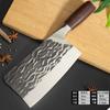 Comercio exterior transfronterizo 4Cr13 forjado cuchillo de cocina doméstico de corte de doble propósito cuchillo de cocina comercial de cocina de alta gama Yangjiang cuchillo de cocina