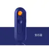 Suministro Transfronterizo Encendedor Recargable Celebridad de Internet A Prueba de Viento Creativo USB Ultra Delgado Mini Alta Apariencia Portátil Encendedor de Cigarrillos