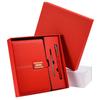 Conjunto Caixa de Presente Caderno A5 Logotipo Corporativo Personalizado Conjunto de Mão para Conferência de Escritório de Negócios de Alto Nível Presente