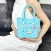 Bolso Perforado de Eva Estilo Coreano Nuevo Más Vendido, Moda Europea y Americana, Accesorios DIY, Bolso de Mano, Bolsa Impermeable para el Almuerzo