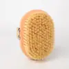 Venda Quente de Novo Produto Transfronteiriço Em Estoque Escova com Cerdas de Madeira de Faia Cabelo Macio Crina de Cavalo Escova Seca Artefato Esfoliante Pele Bonita Escova Corporal
