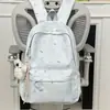 Nueva Mochila Estilo Coreano Ins de Dibujos Animados con Estrellas para Mujer, Gran Capacidad, Ligera, Bolso Escolar para Estudiantes, Mochila Casual de Viaje