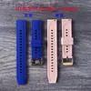 18/20 mm Adecuado para Huawei Gt2/Gt3/Watch Smart Watch Correa de Silicona (Hebilla de Oro Rosa)