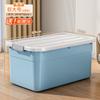 Caja de Almacenamiento de Plástico Extra Grande para Ropa Edredón Caja de Almacenamiento Hogar Dormitorio Juguetes Artículos Varios Caja de Almacenamiento Gruesa a Prueba de Polvo