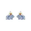 Pendientes Súper de Hada con Borlas Florales, Pendientes Frescos y Elegantes Estilo Bosque, Pendientes de Nicho de Gama Alta al por Mayor para Mujeres