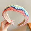 Fita Mágica Infantil Desenho Laço Renda Franja Patch para Meninas Pequenas, Fixador de Cabelo Amigo do Cabelo para Meninas