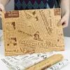 Papel Envoltorio para Sándwiches Papel para Hornear Pan Papel a Prueba de Grasa Alimentaria Pollo Frito Hamburguesa Rollito de Pollo Papel Forrado Mantel Individual Base de Papel